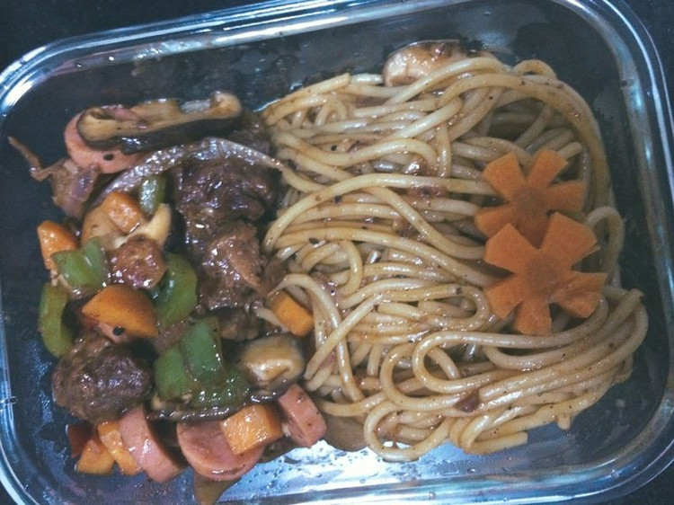 黑椒意大利面的做法