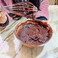 #憋在家里吃什么#紫薯芝士布朗尼小情人做给大情人的蛋糕的做法图解3