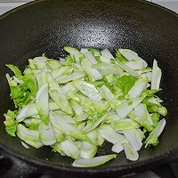 #流感季饮食攻略# 肉片炒儿菜的做法图解5