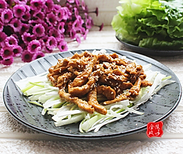 生菜搭配京酱肉丝，大快朵颐营养美味！#我要上首页下饭家常菜#的做法