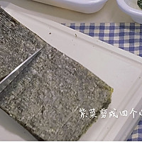 #321沙拉日#迷你紫菜包饭｜简单可爱便当的做法图解13