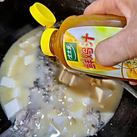 #太太乐鲜鸡汁芝麻香油#豆腐鱼汤的做法图解6