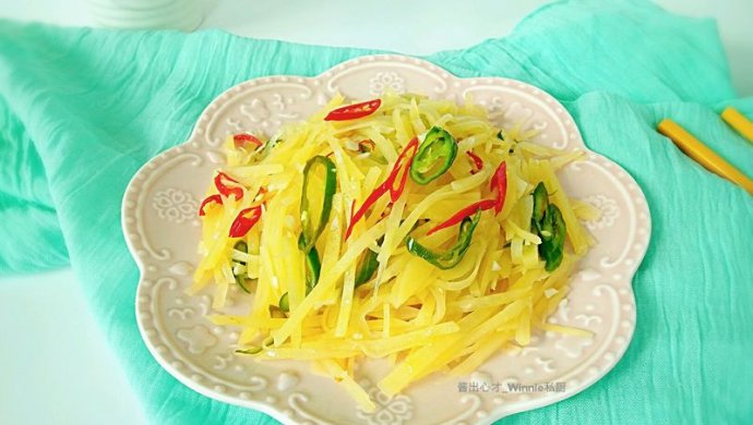 【清爽酸辣土豆丝】