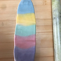 彩虹螺旋蛋黄酥的做法图解6