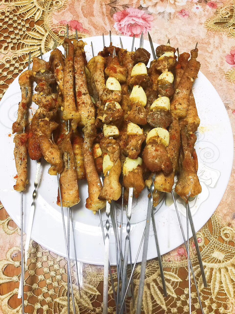 烤箱烤串的做法