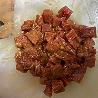 口蘑牛肉炝锅面的做法图解1