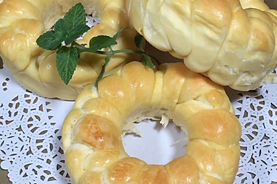 牛奶辫子手撕面包
