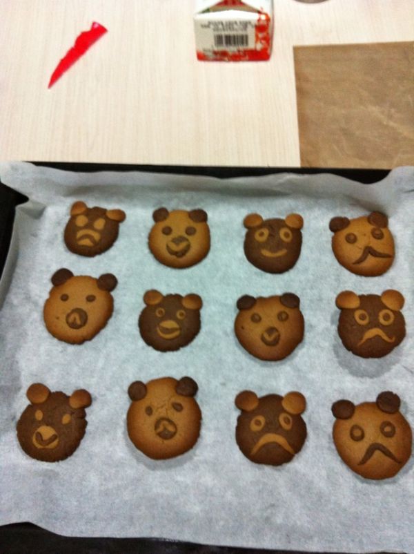 小熊饼干