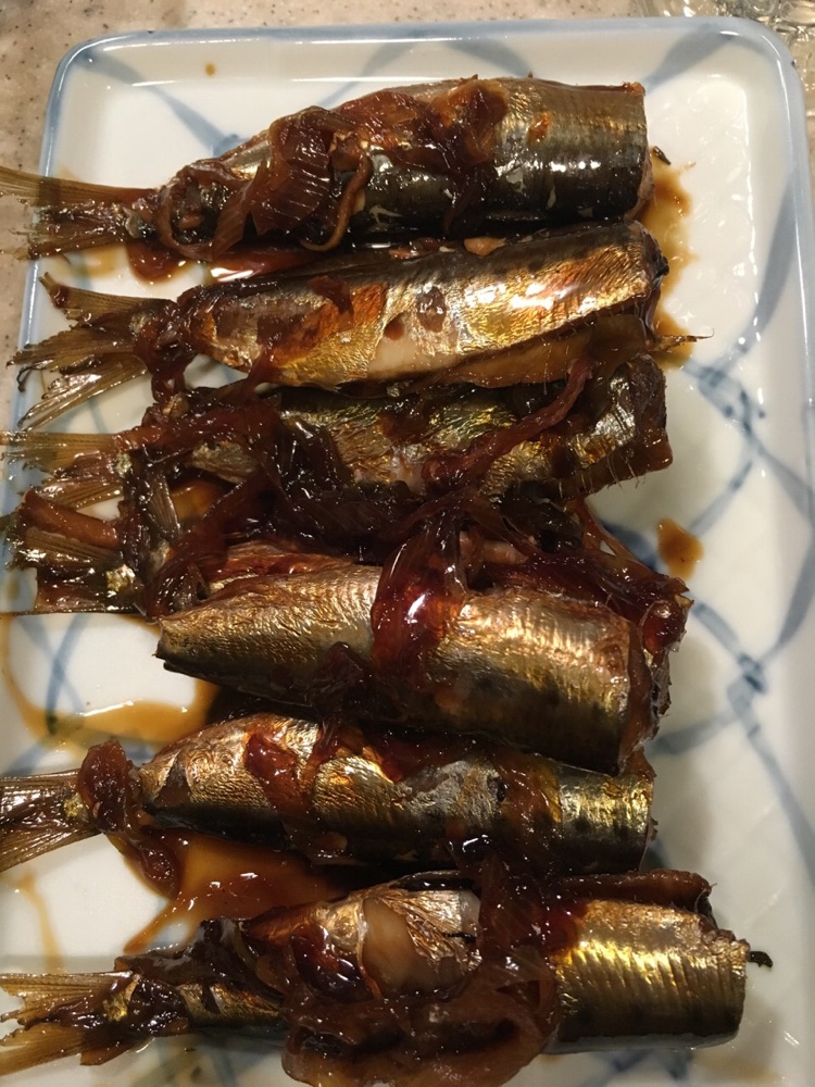 水煮沙丁鱼