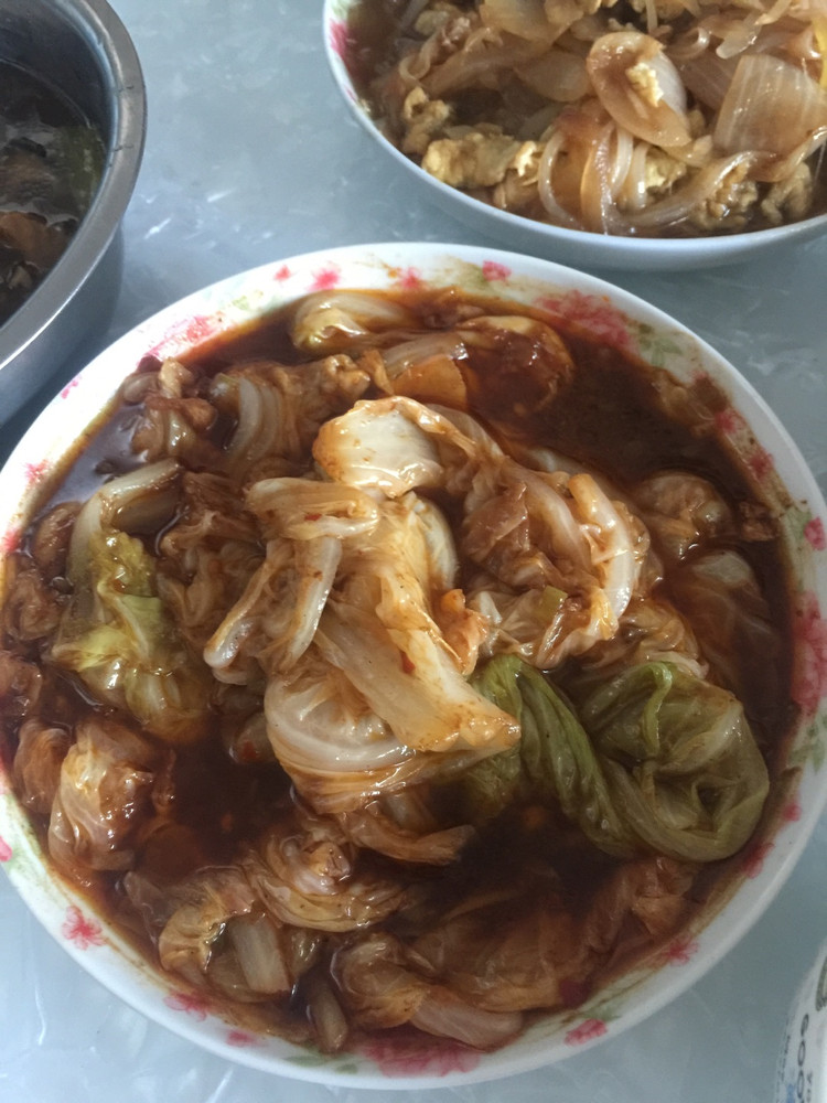 红烧白菜叶的做法