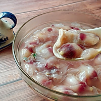 宜赏可食木槿滑肉汤的做法图解10