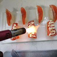 三文鱼握寿司的做法图解8