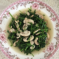 蘑菇草头的做法图解5