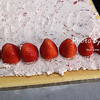 草莓蛋糕卷（下午茶小甜品系列～）的做法图解14