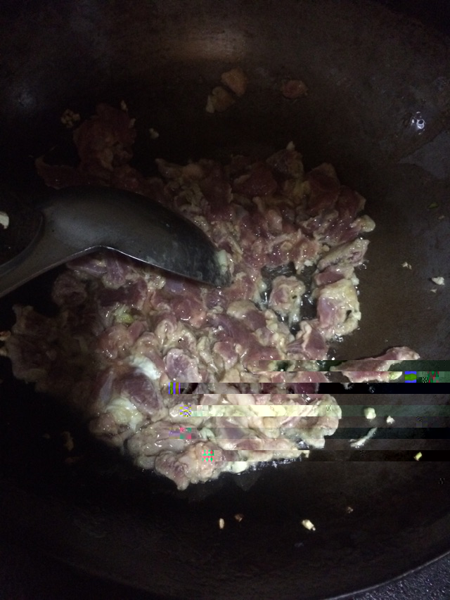 肉炒蘑菇的做法图解10