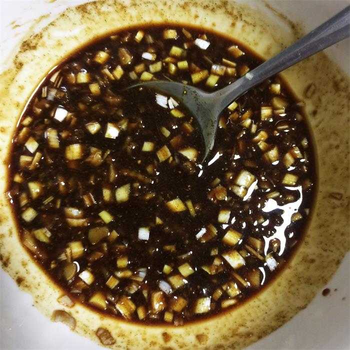 香烤黑椒牛排（附基础意大利面酱做法）的做法图解2