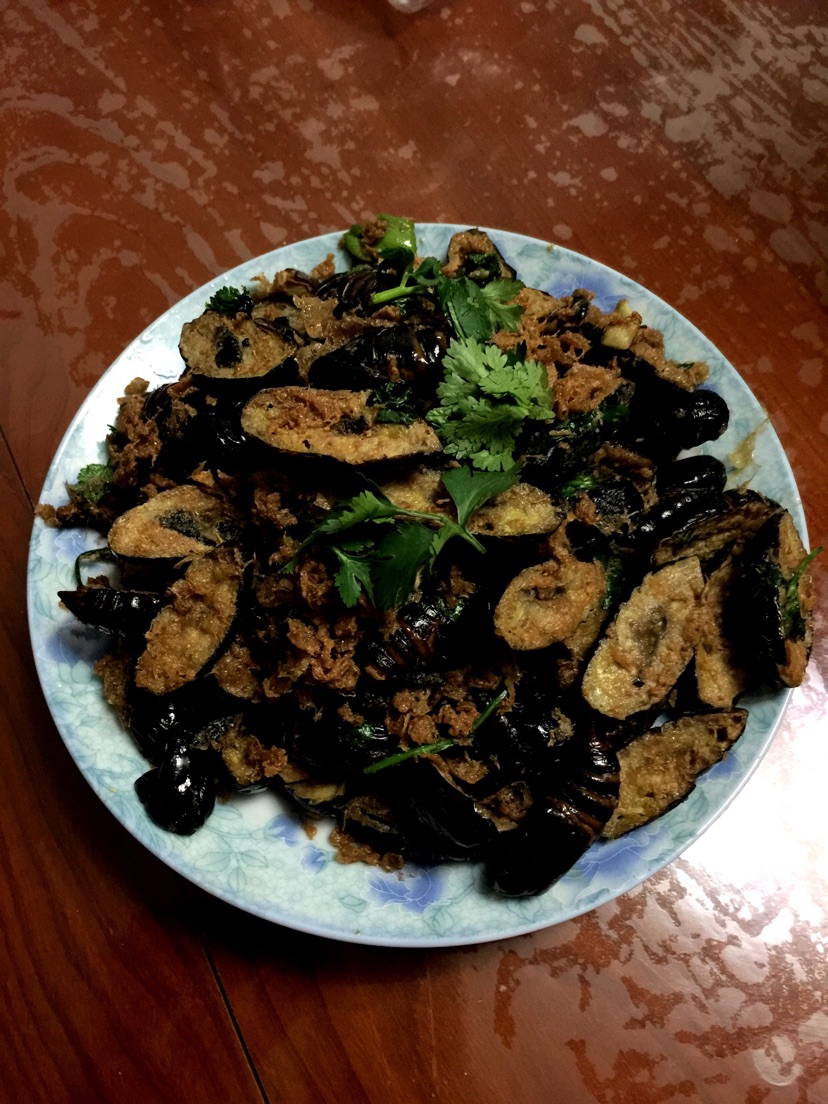 干煸蝉蛹