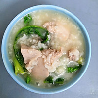 青菜排骨粥的做法图解5