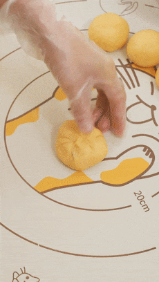 红豆蛋黄酱小面包【宝宝辅食】的做法图解10