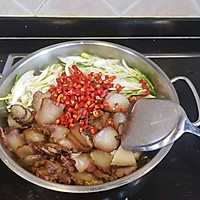 宝庆府特色菜：藠头腊肉的做法图解5