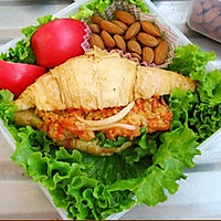 牛角包便当的做法图解3