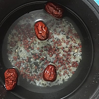 美颜红豆粥-营养早餐的做法图解2