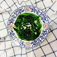 蒜泥菠菜的做法图解3