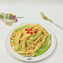 腐竹炒西芹