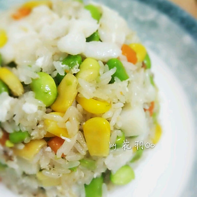 龙利鱼丁什锦炒饭——快手营养宝宝餐