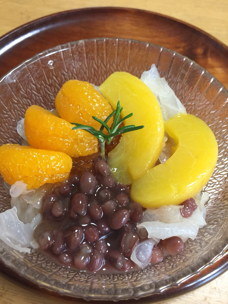 水果银耳蜜馅的做法