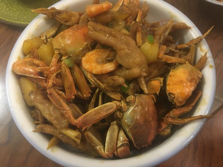 蟹肉煲的做法