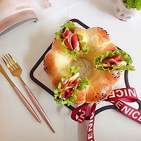 花环小汉堡的做法图解7