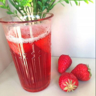 水晶草莓糖水