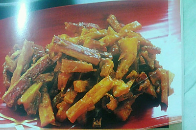 油炸甘薯条