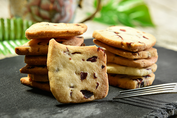 Cranberry biscuits: a recipe that novices can succeed in one time