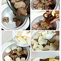 盘菜炖排骨的做法图解4