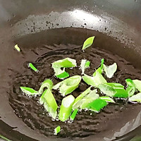 油菜炒豆腐干的做法图解3