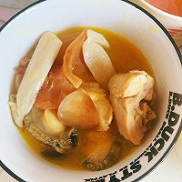 鲍鱼花胶鸡炖松茸的做法图解4