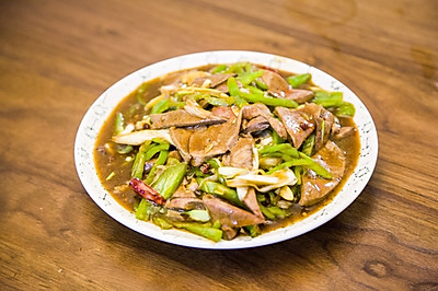快手下饭菜—爆炒猪肝