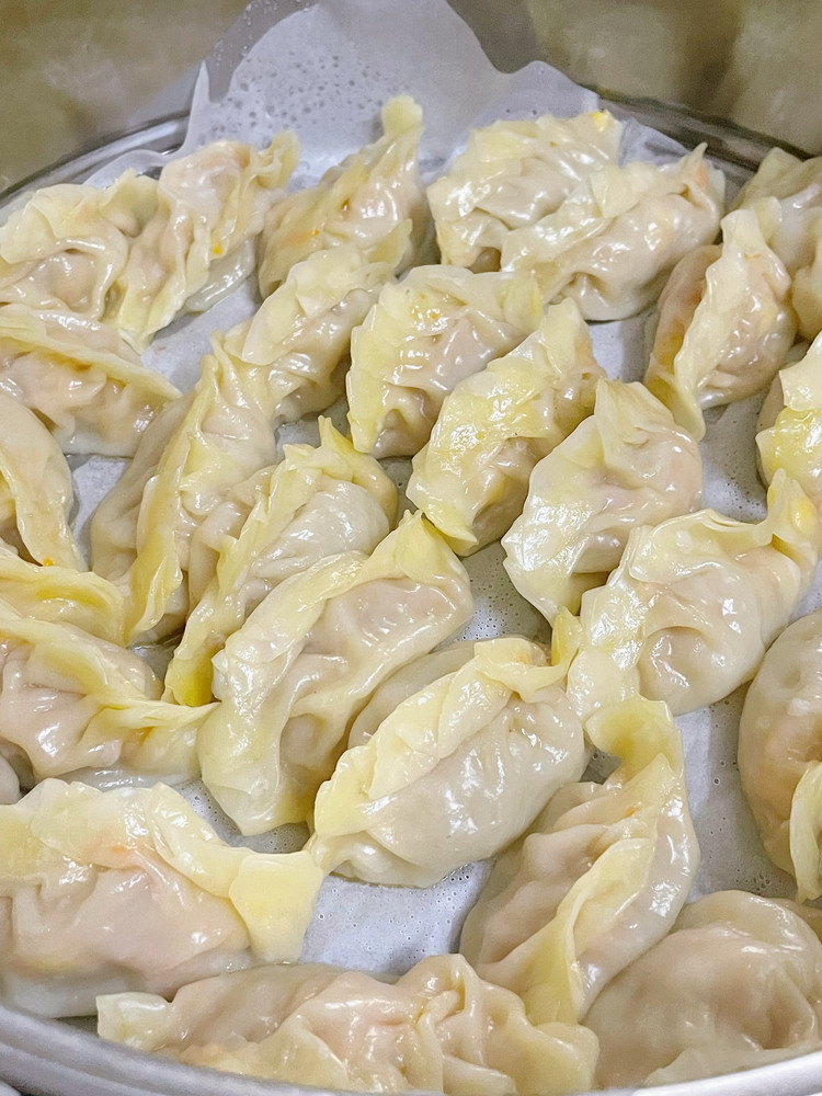 胡萝卜玉米饺的做法