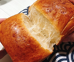 牛奶吐司面包一省时版一次发酵成功的做法