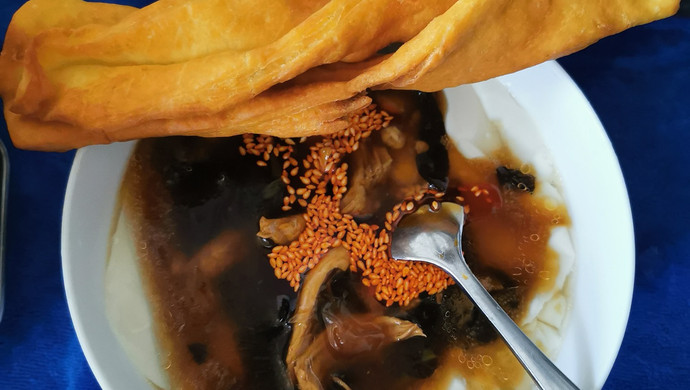 奶香油条