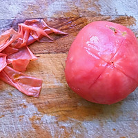#冰箱剩余食材大改造#番茄虾滑盖饭的做法图解4