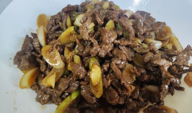 葱爆牛肉