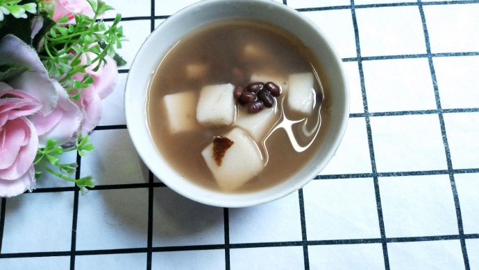 蜜豆陈皮年糕甜汤
