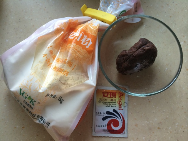 婴儿辅食之豆沙饼的做法图解1