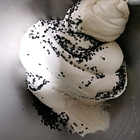 85%中种黑芝麻酸奶吐司的做法图解10