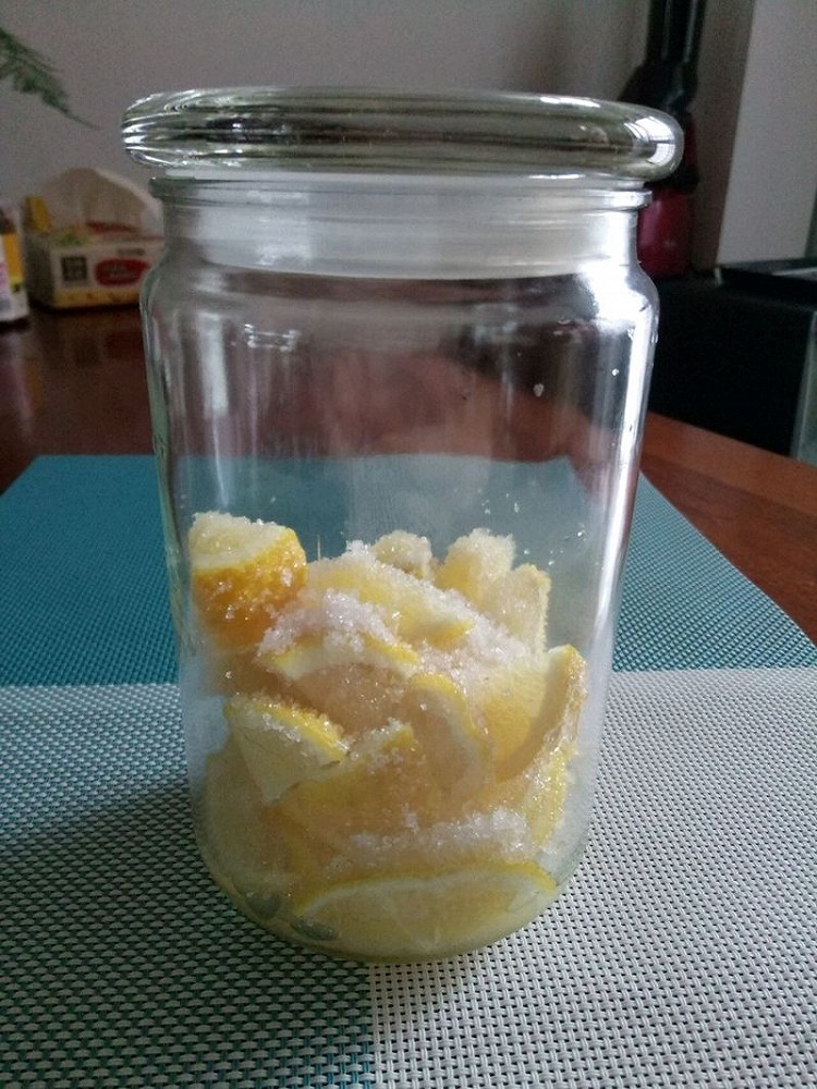 糖渍柠檬的做法