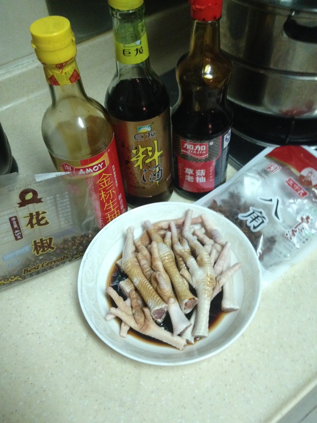 豉油雞爪的做法图解2