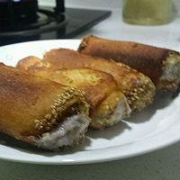 芝士香芋卷的做法图解8